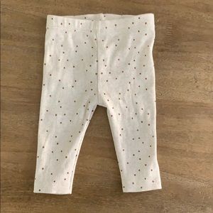 Zara leggings 1-3m EUC